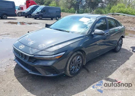 2024 Hyundai Elantra Sel из США, поврежденный, VIN KMHLM4DG0RU837607